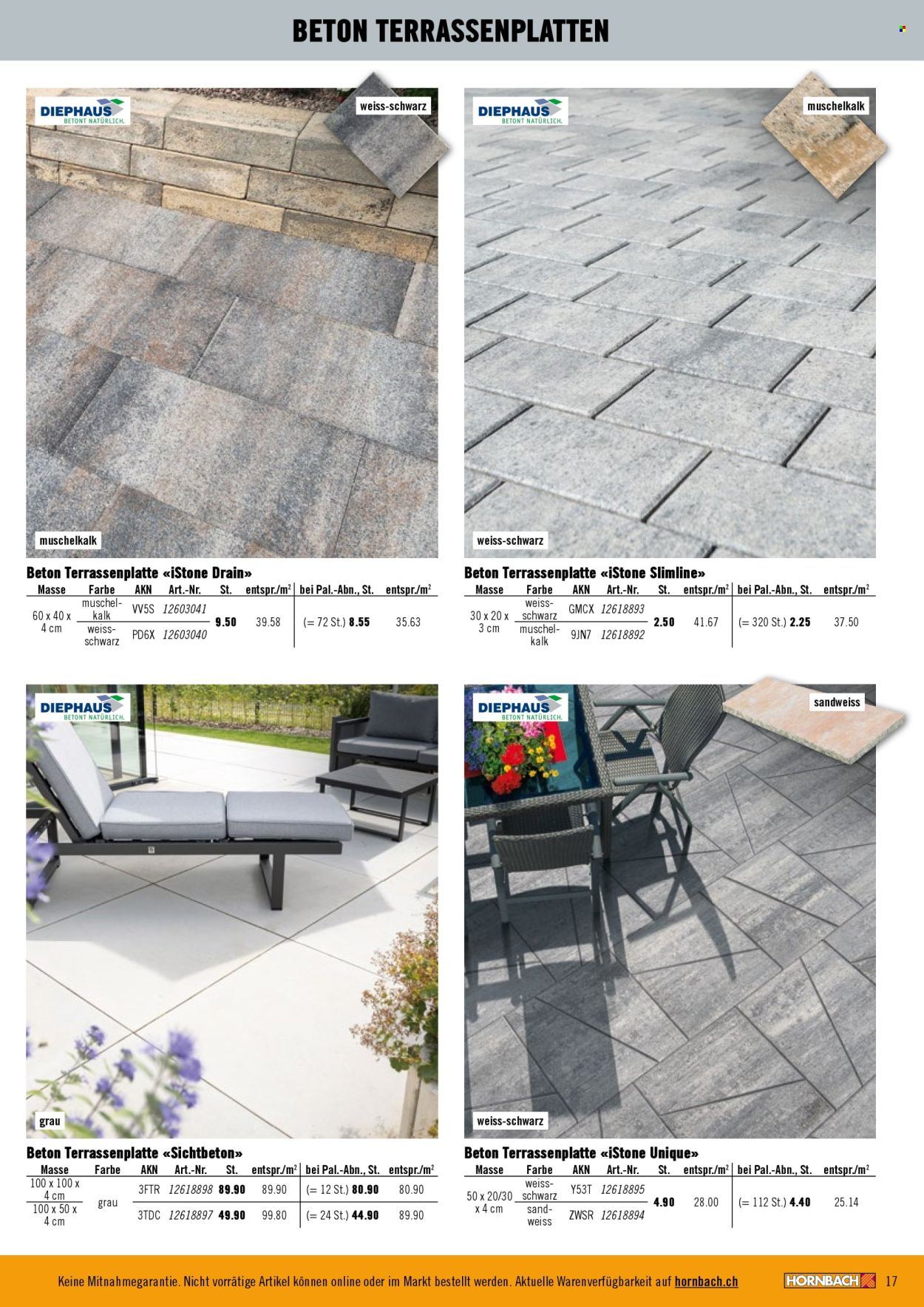 Catalogue Hornbach. Page 17
