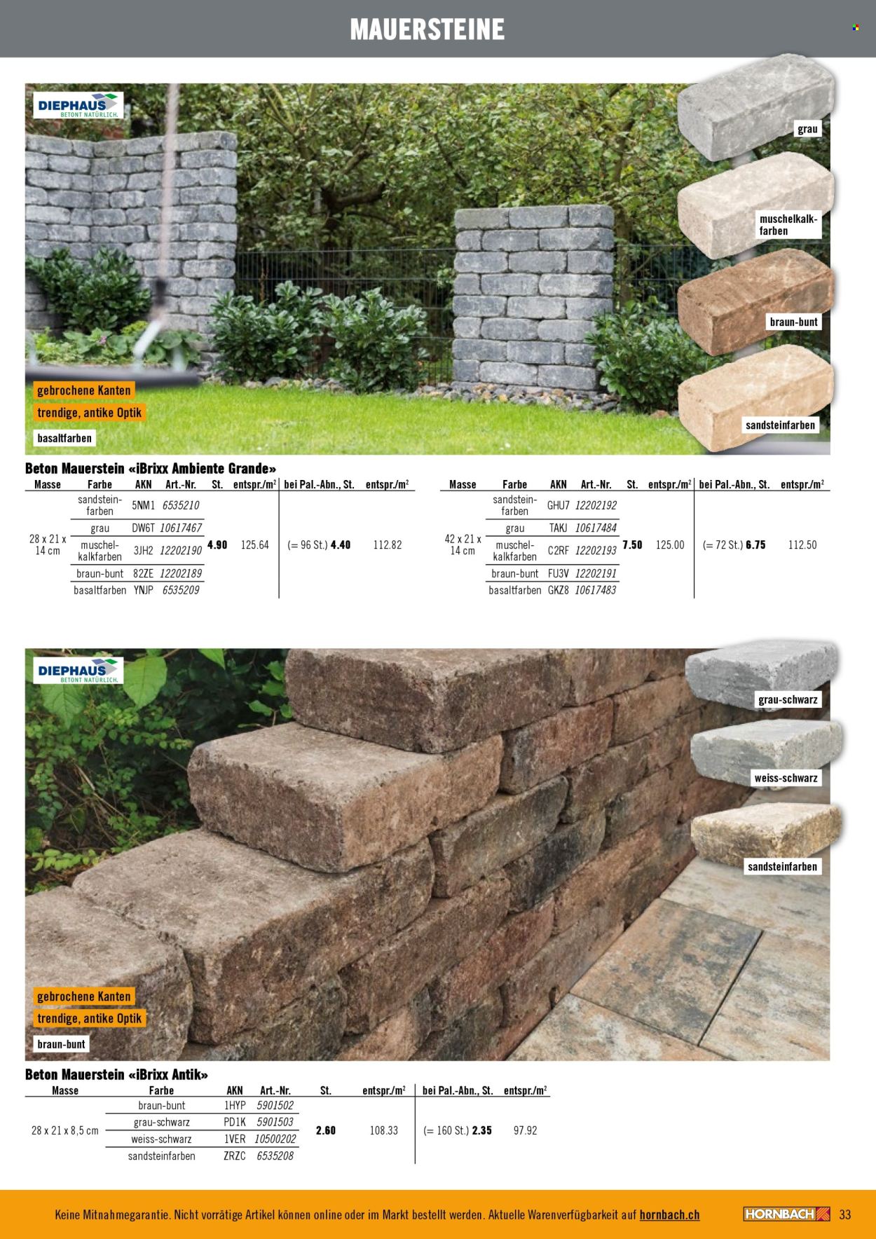 Catalogue Hornbach. Page 33