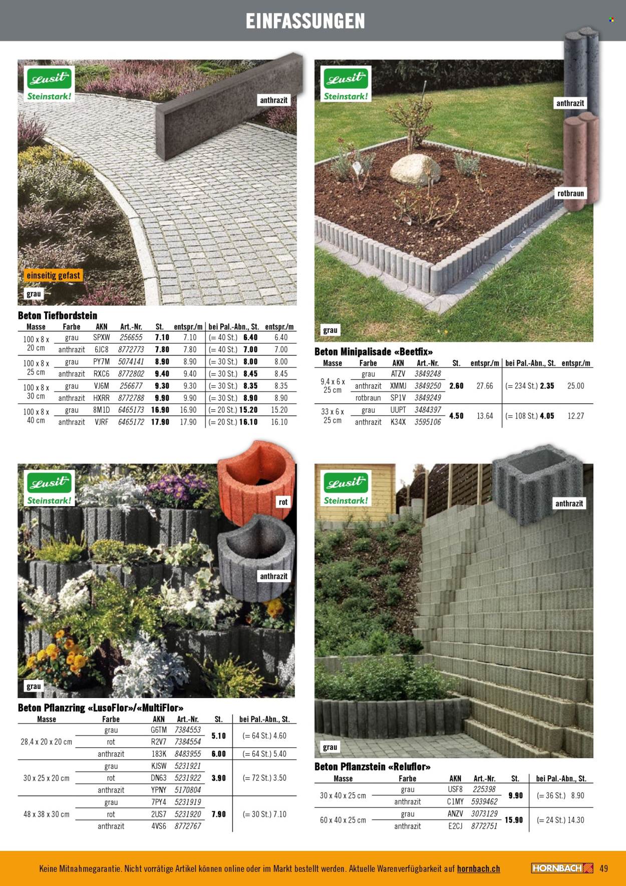 Catalogue Hornbach. Page 49
