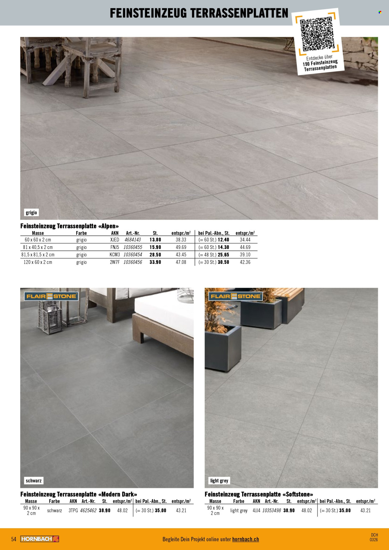 Catalogue Hornbach. Page 54