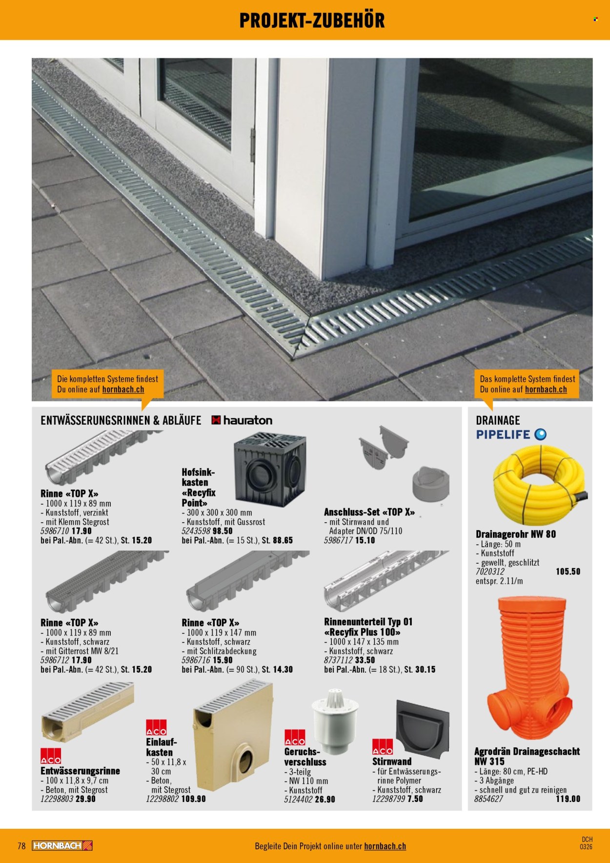 Catalogue Hornbach. Page 78