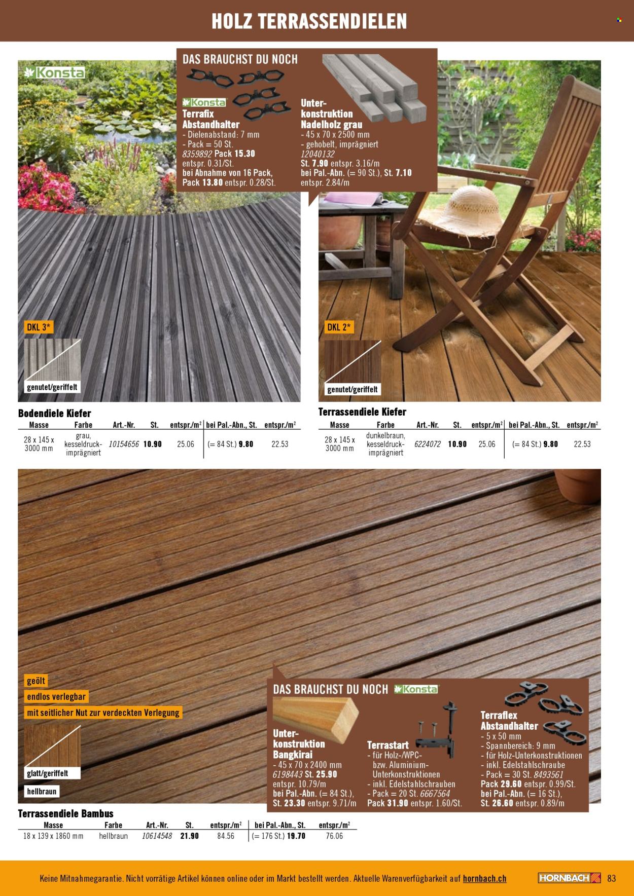 Catalogue Hornbach. Page 83