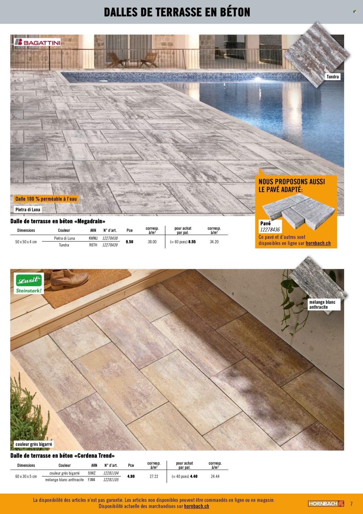 Catalogue Hornbach. Page 7