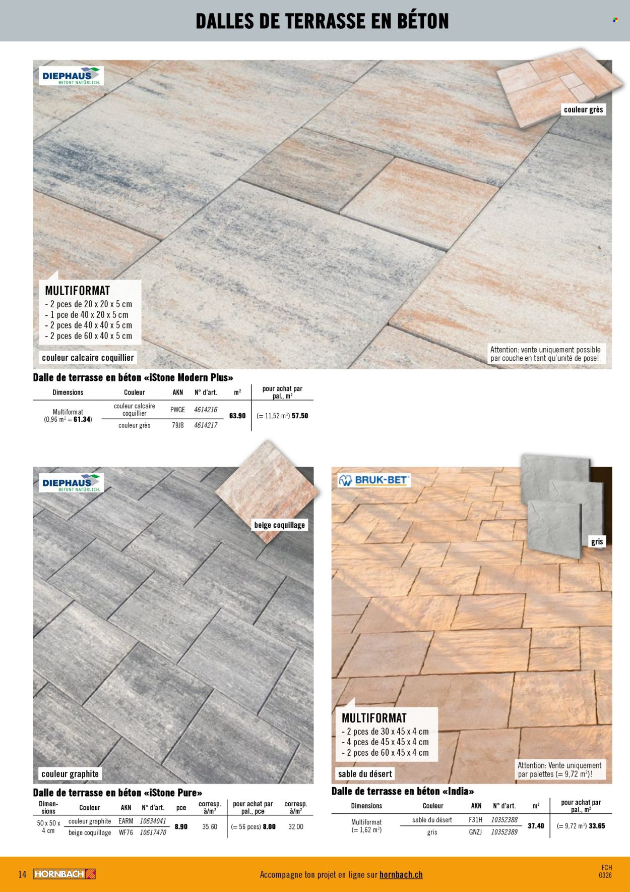 Catalogue Hornbach. Page 14