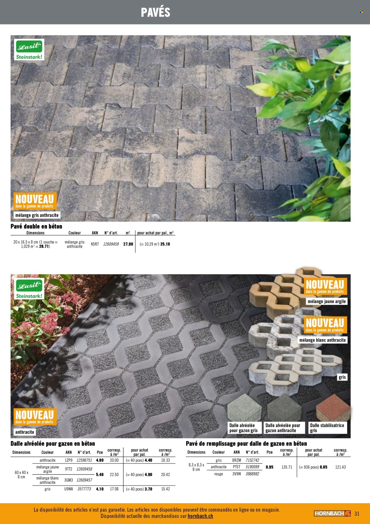 Catalogue Hornbach. Page 31