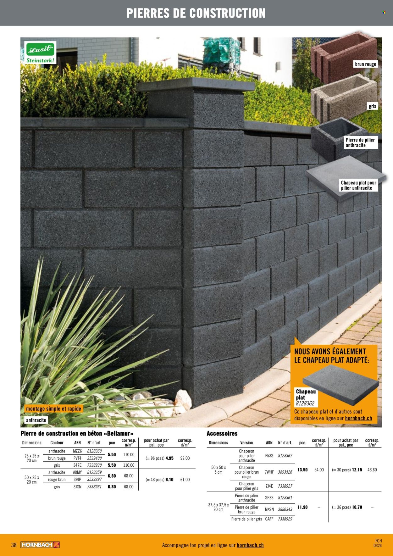 Catalogue Hornbach. Page 38