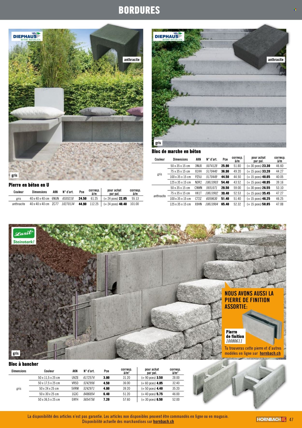 Catalogue Hornbach. Page 47