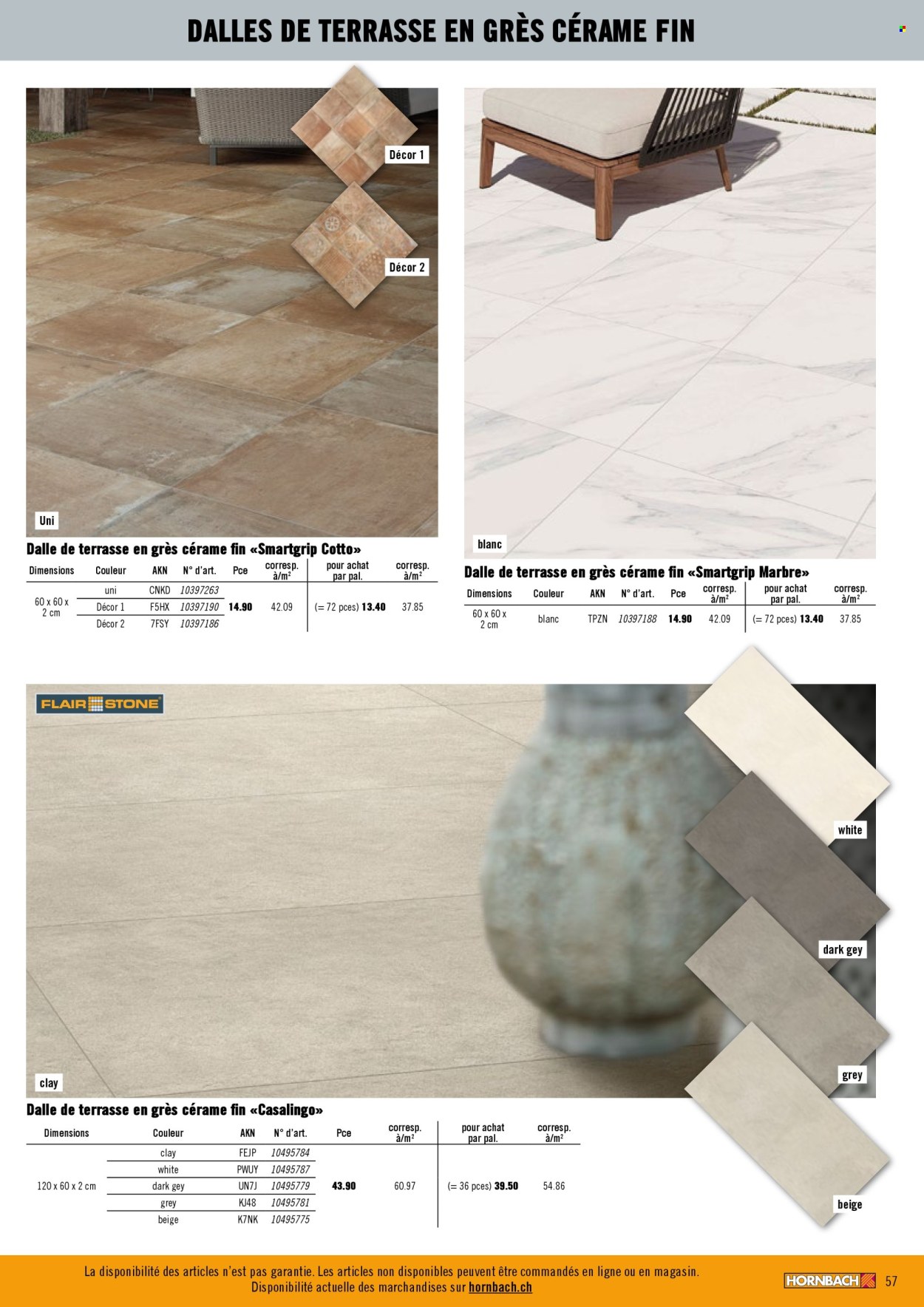 Catalogue Hornbach. Page 57