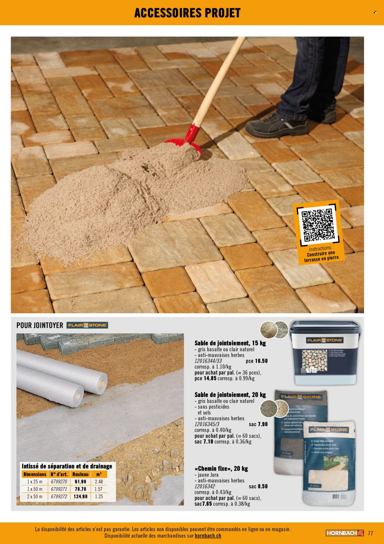 Catalogue Hornbach. Page 77