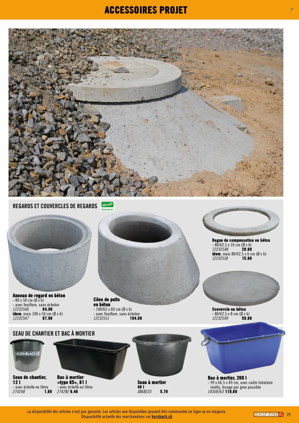 Catalogue Hornbach. Page 79