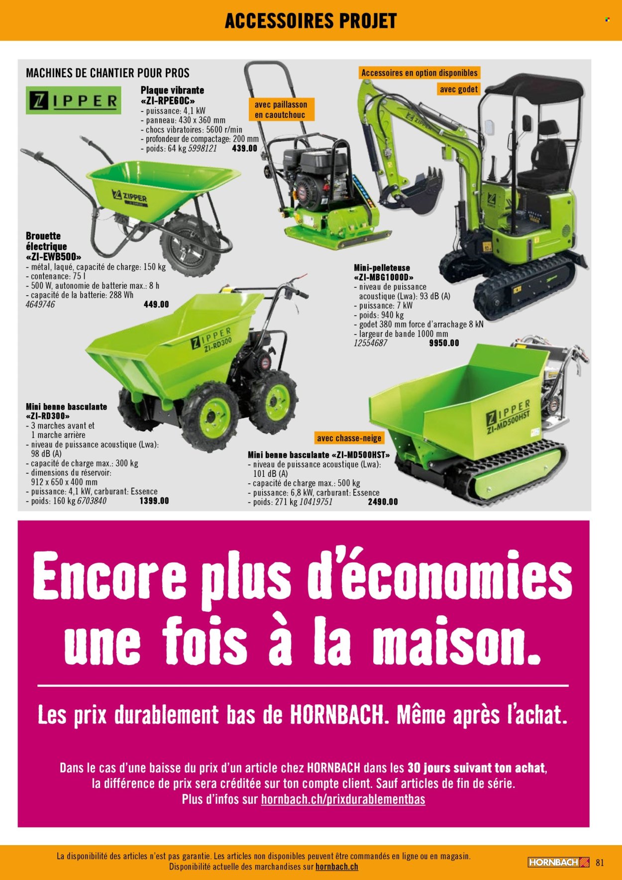 Catalogue Hornbach. Page 81