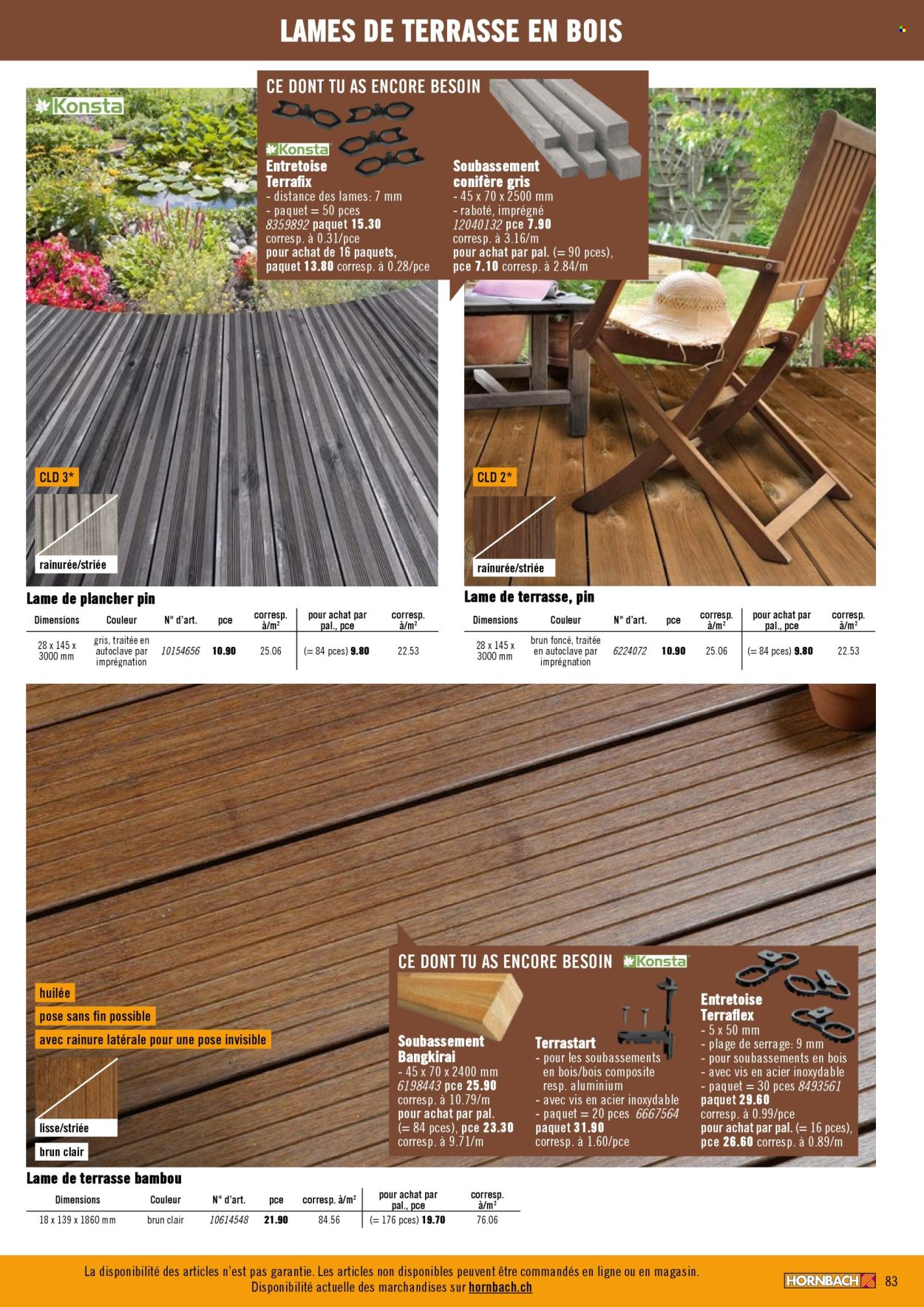 Catalogue Hornbach. Page 83