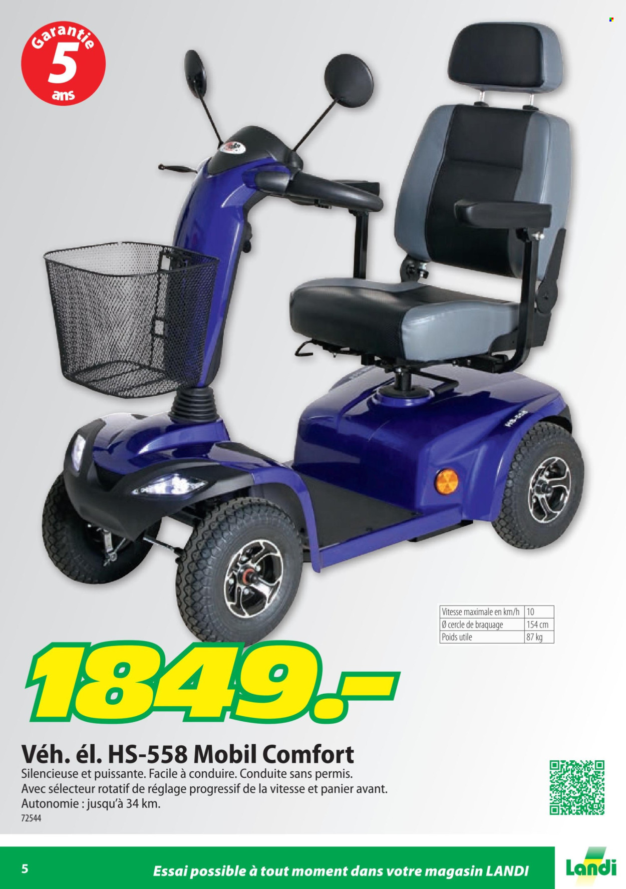 Catalogue Landi. Page 5