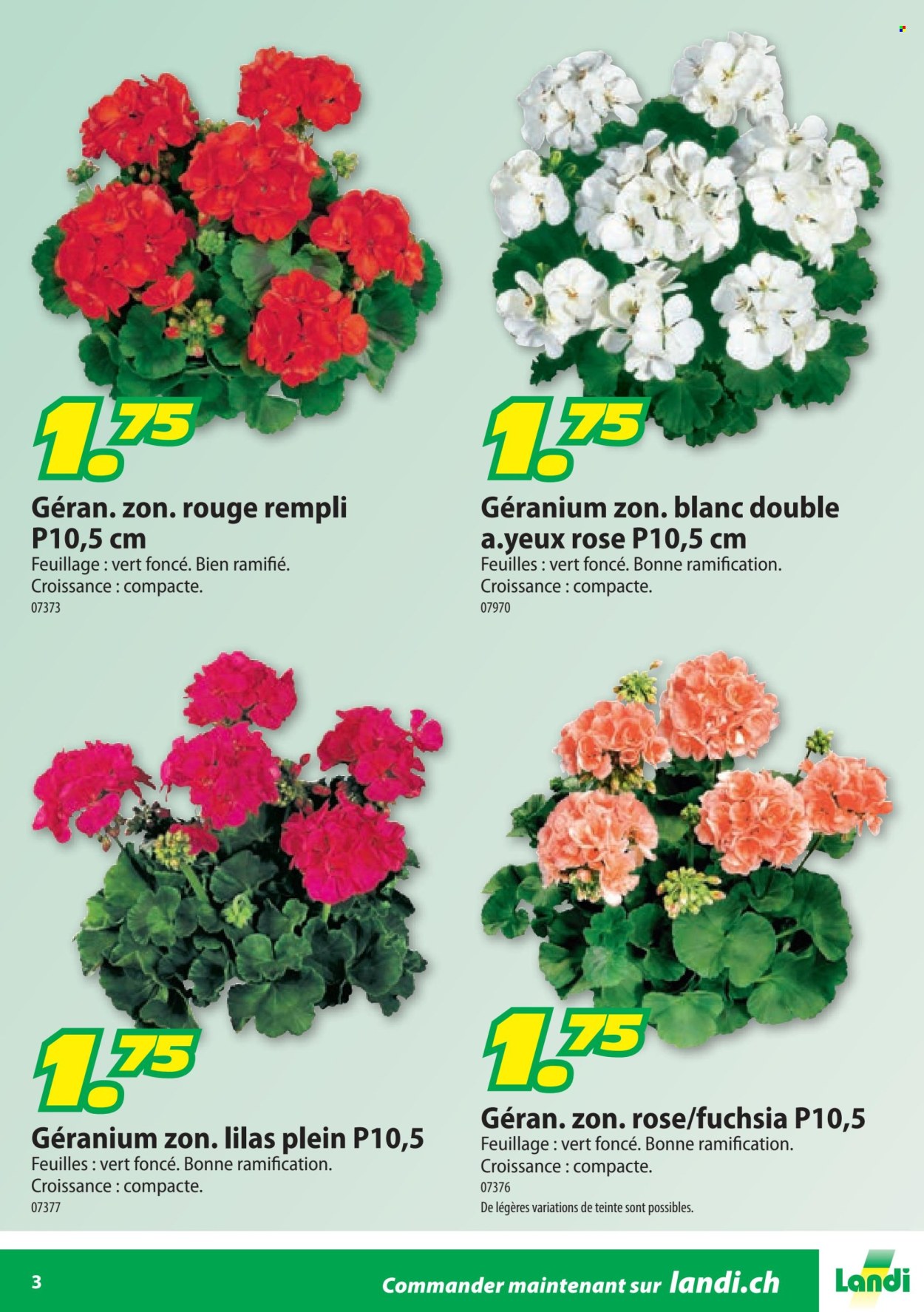 Catalogue Landi. Page 3