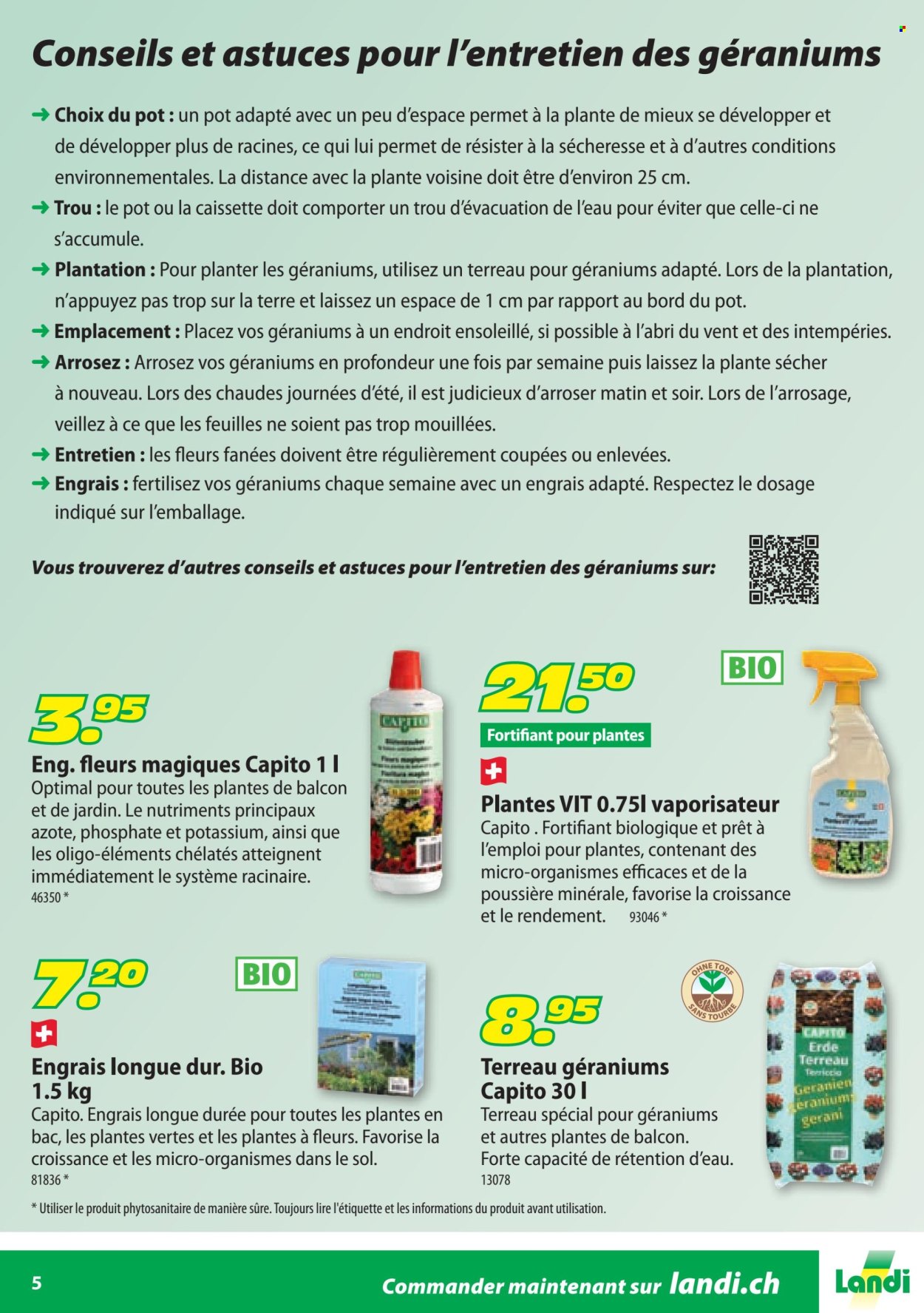 Catalogue Landi. Page 5