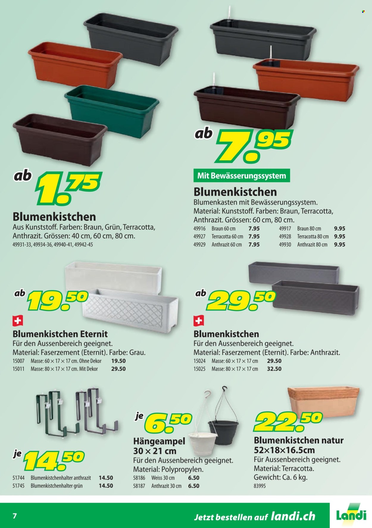 Catalogue Landi. Page 7