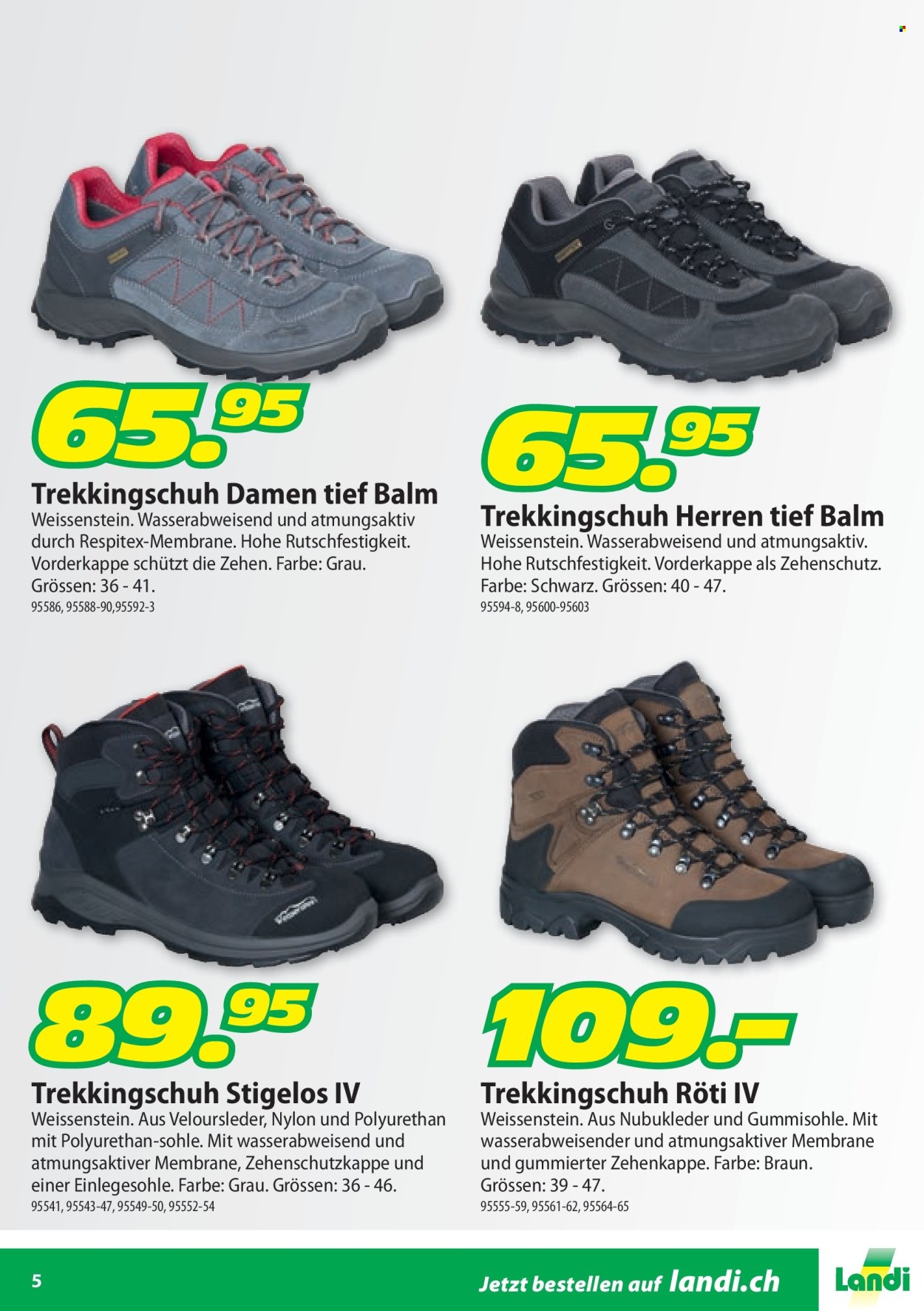 Catalogue Landi. Page 5