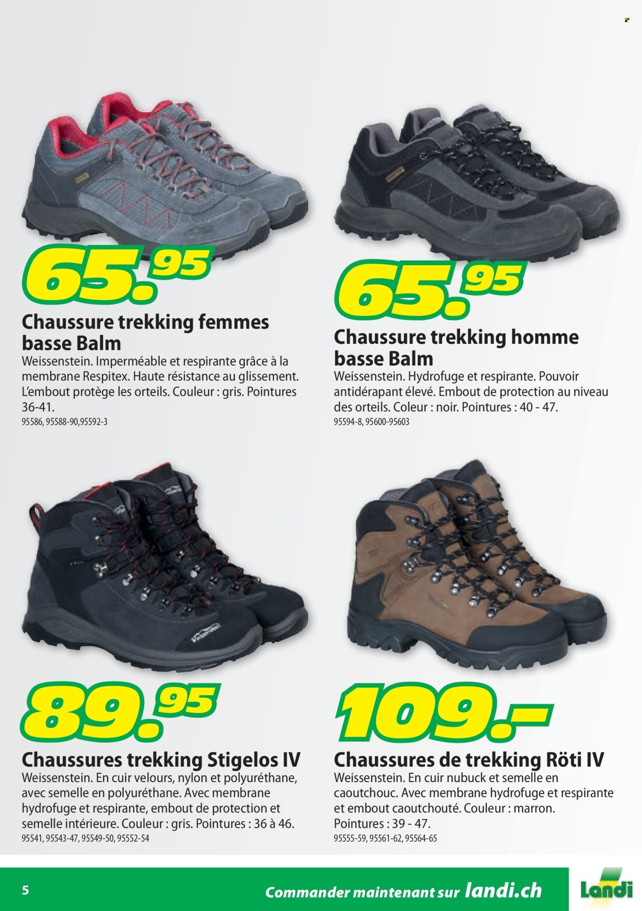 Catalogue Landi. Page 5