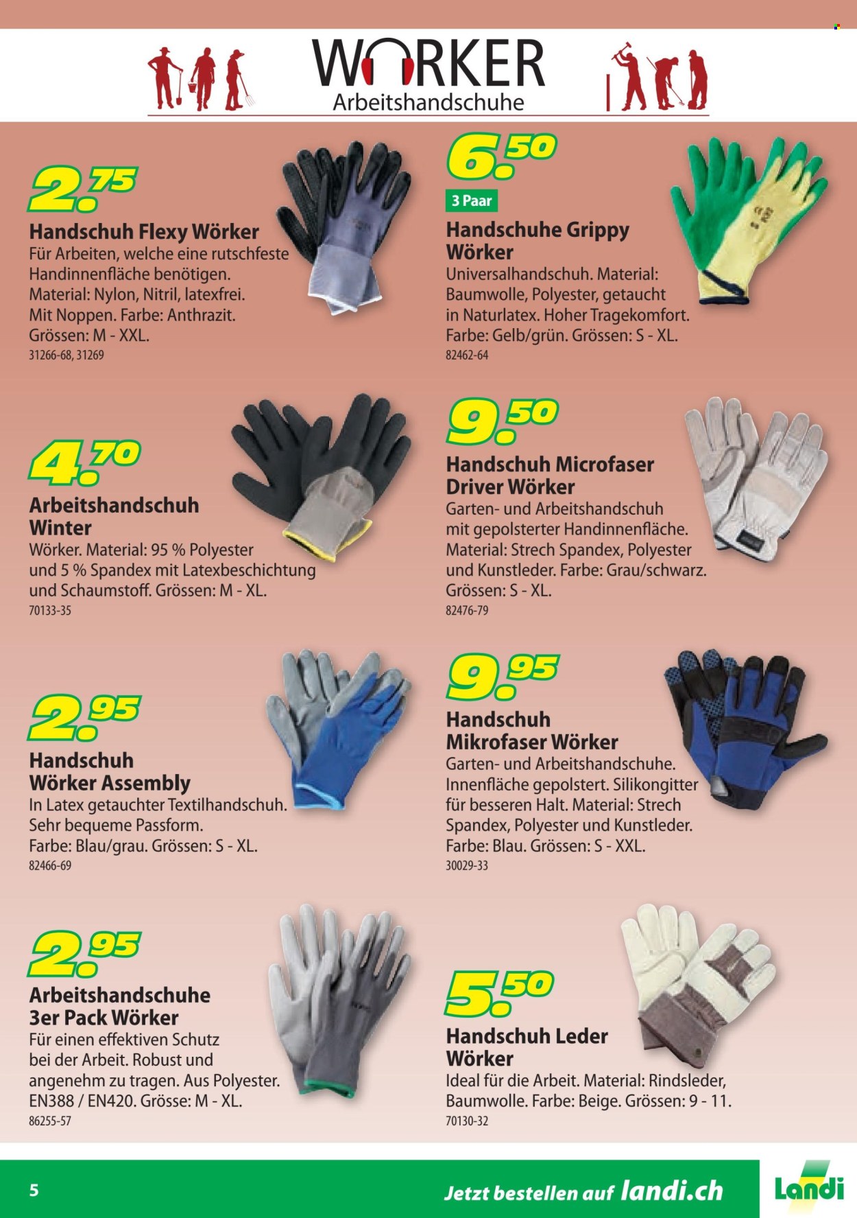 Catalogue Landi. Page 5