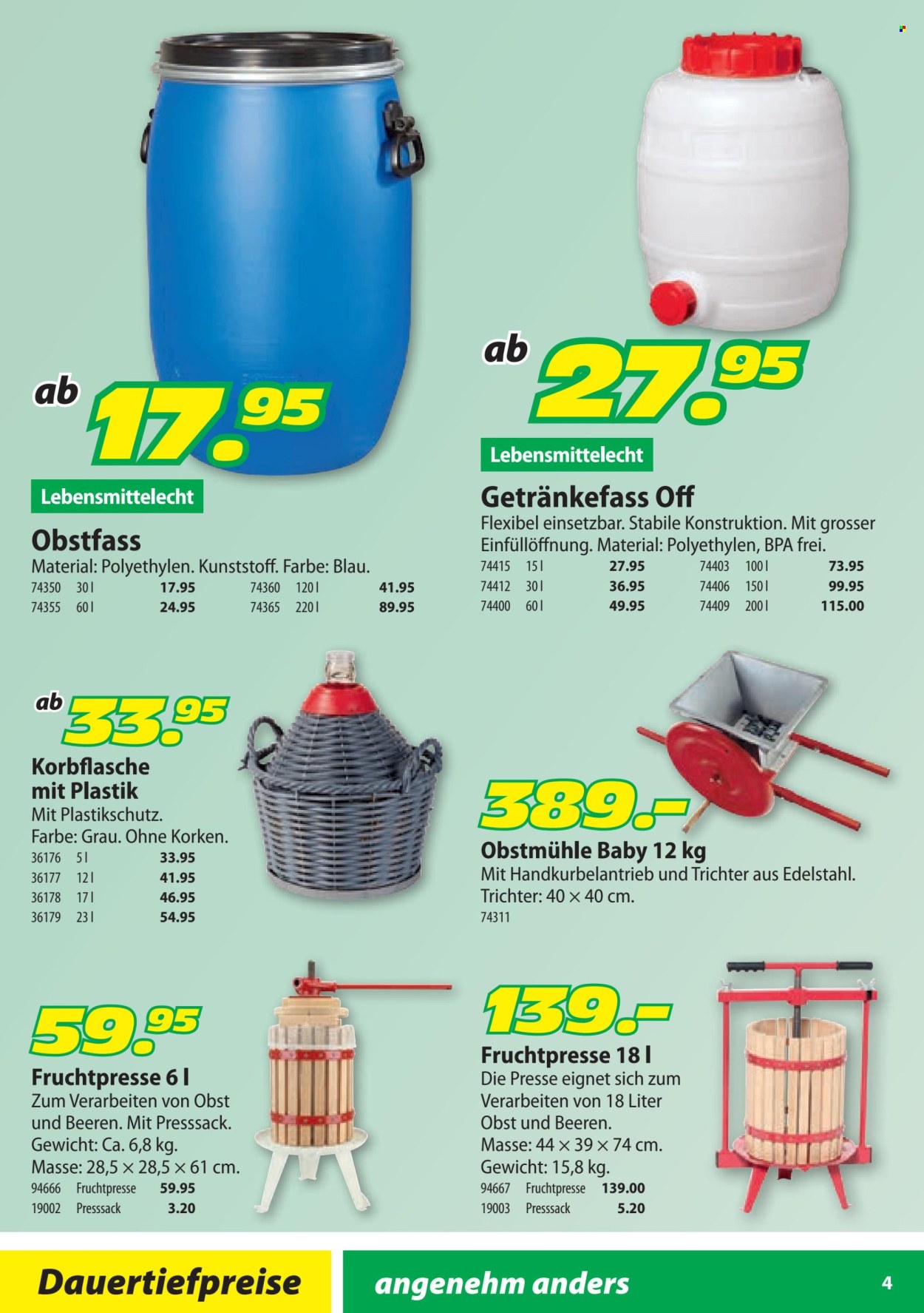 Catalogue Landi. Page 4