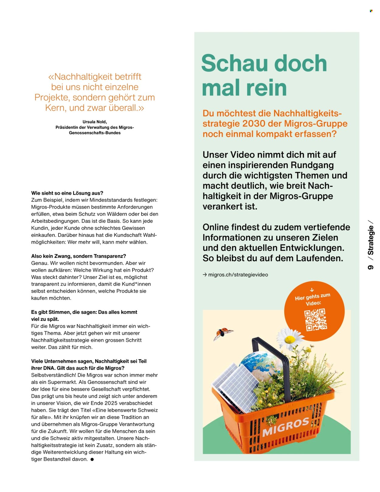 Catalogue Migros. Page 11