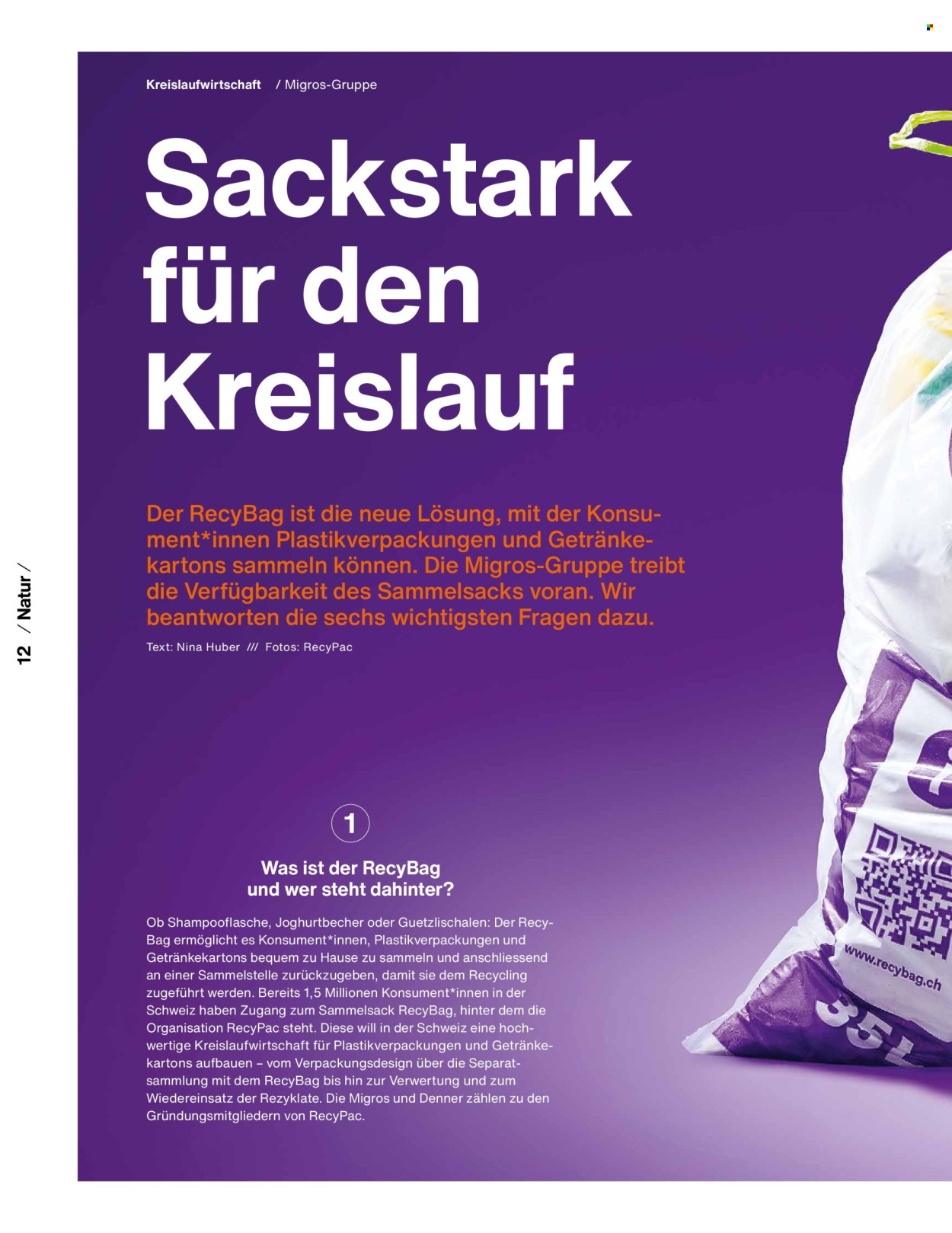 Catalogue Migros. Page 14