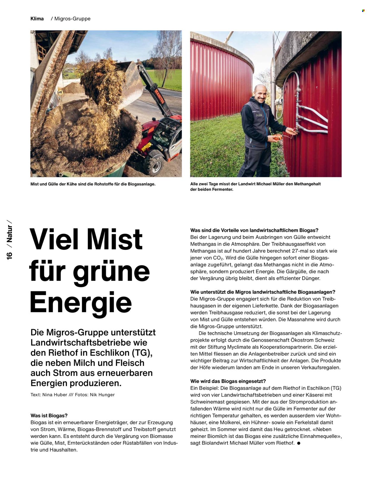 Catalogue Migros. Page 18