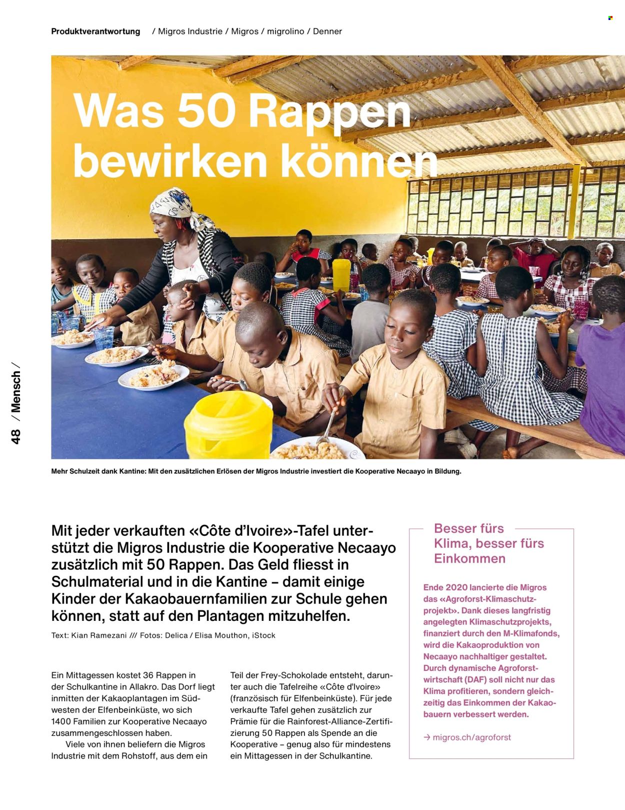Catalogue Migros. Page 50