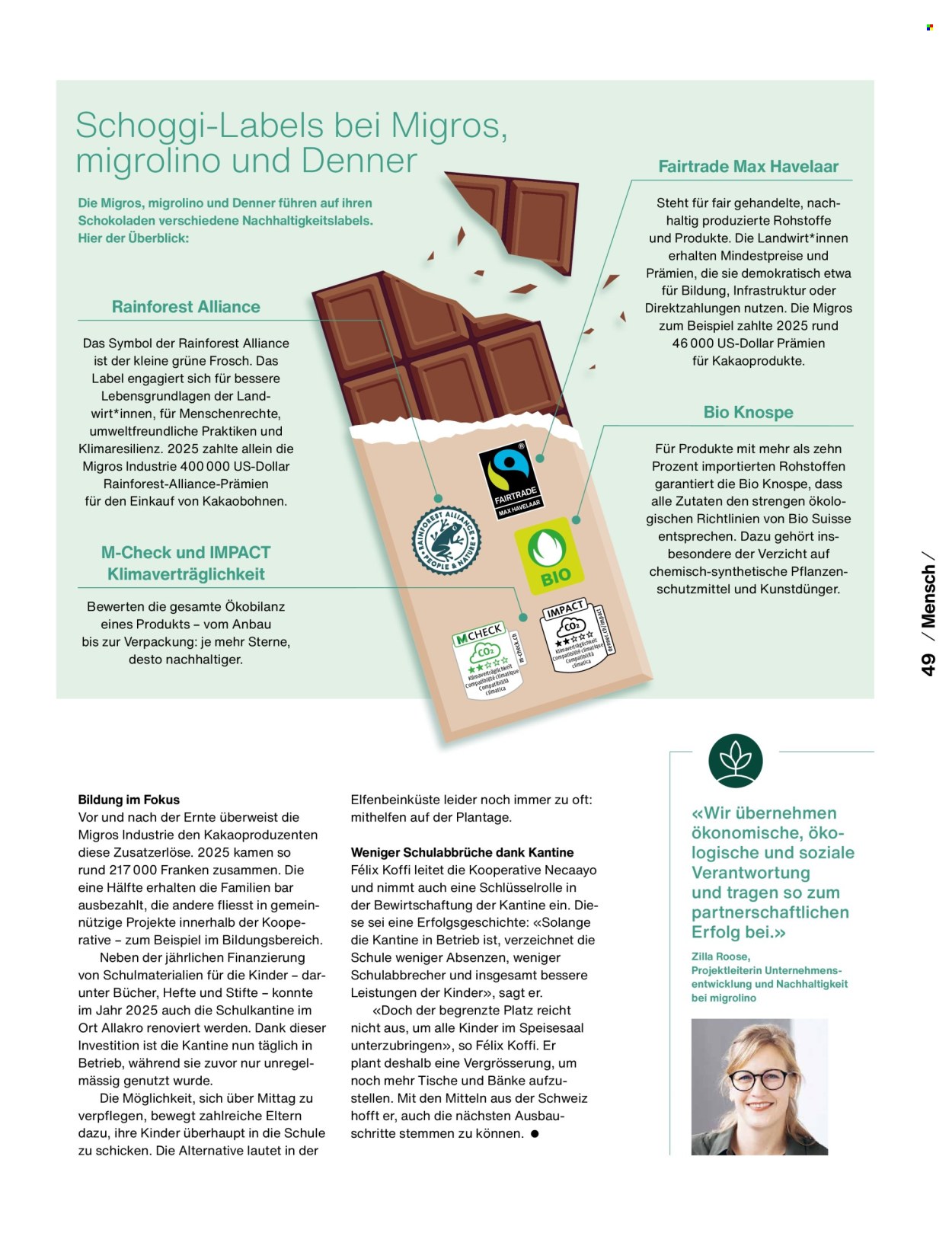 Catalogue Migros. Page 51