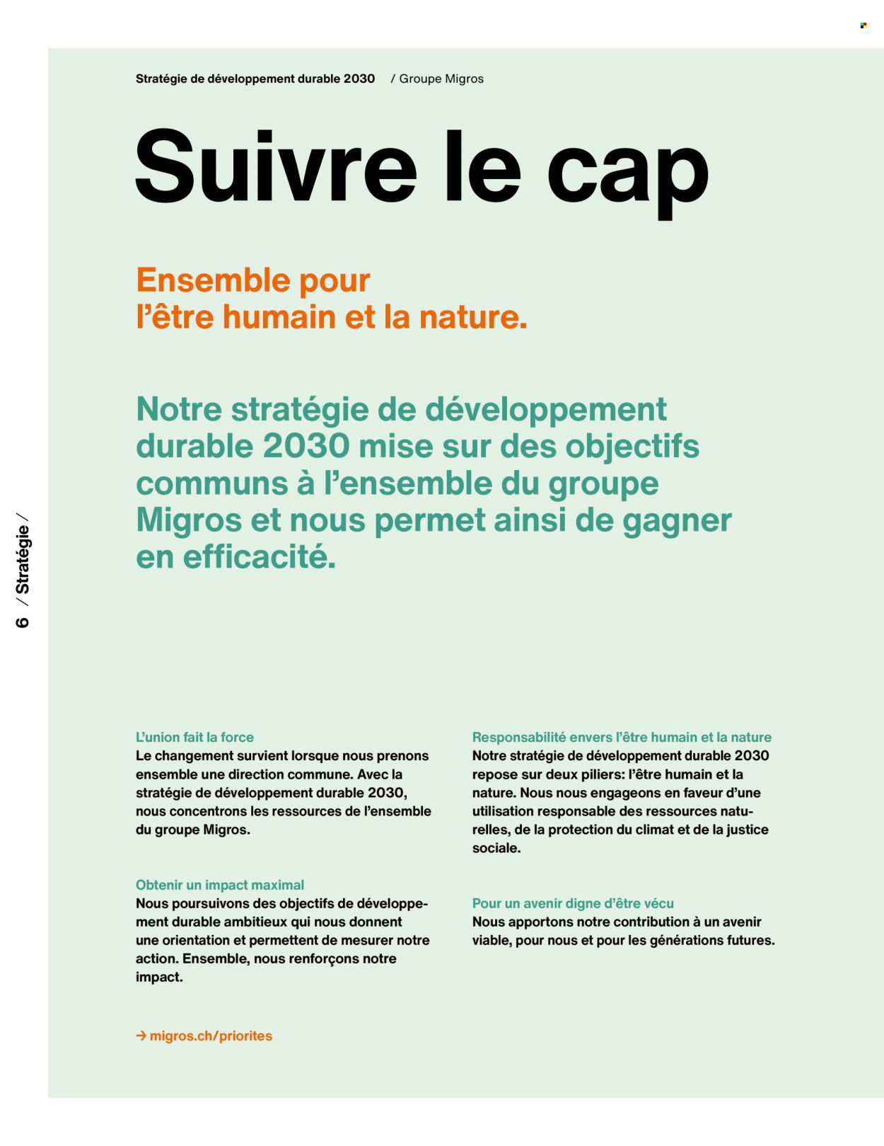 Catalogue Migros. Page 8