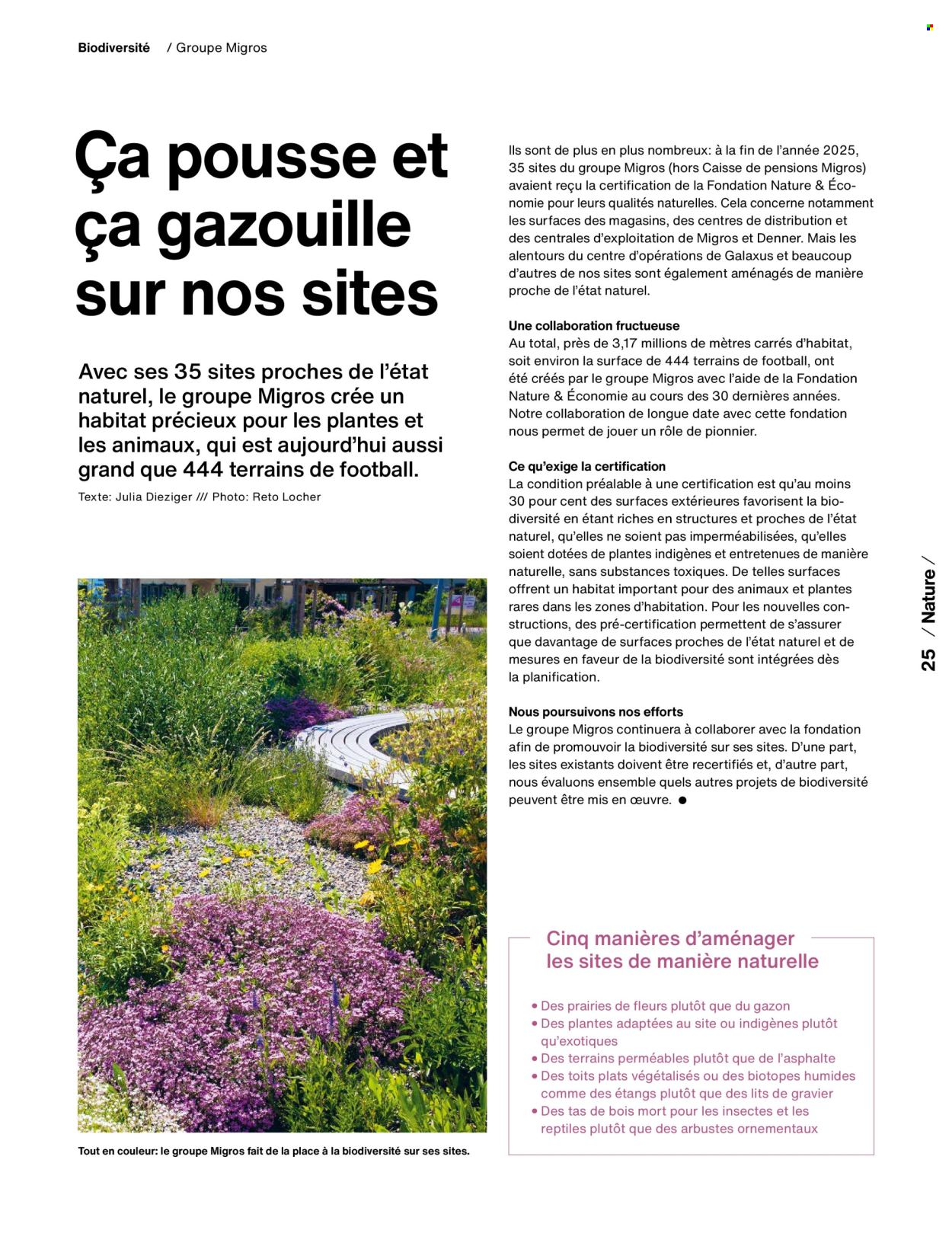 Catalogue Migros. Page 27