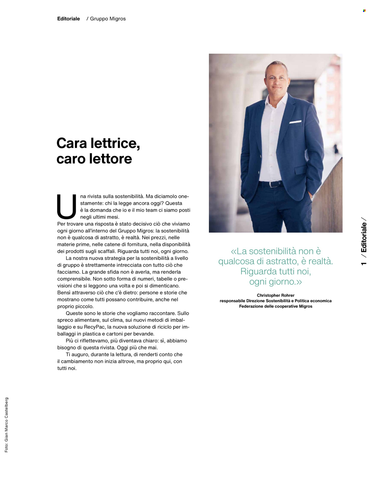Catalogue Migros. Page 3