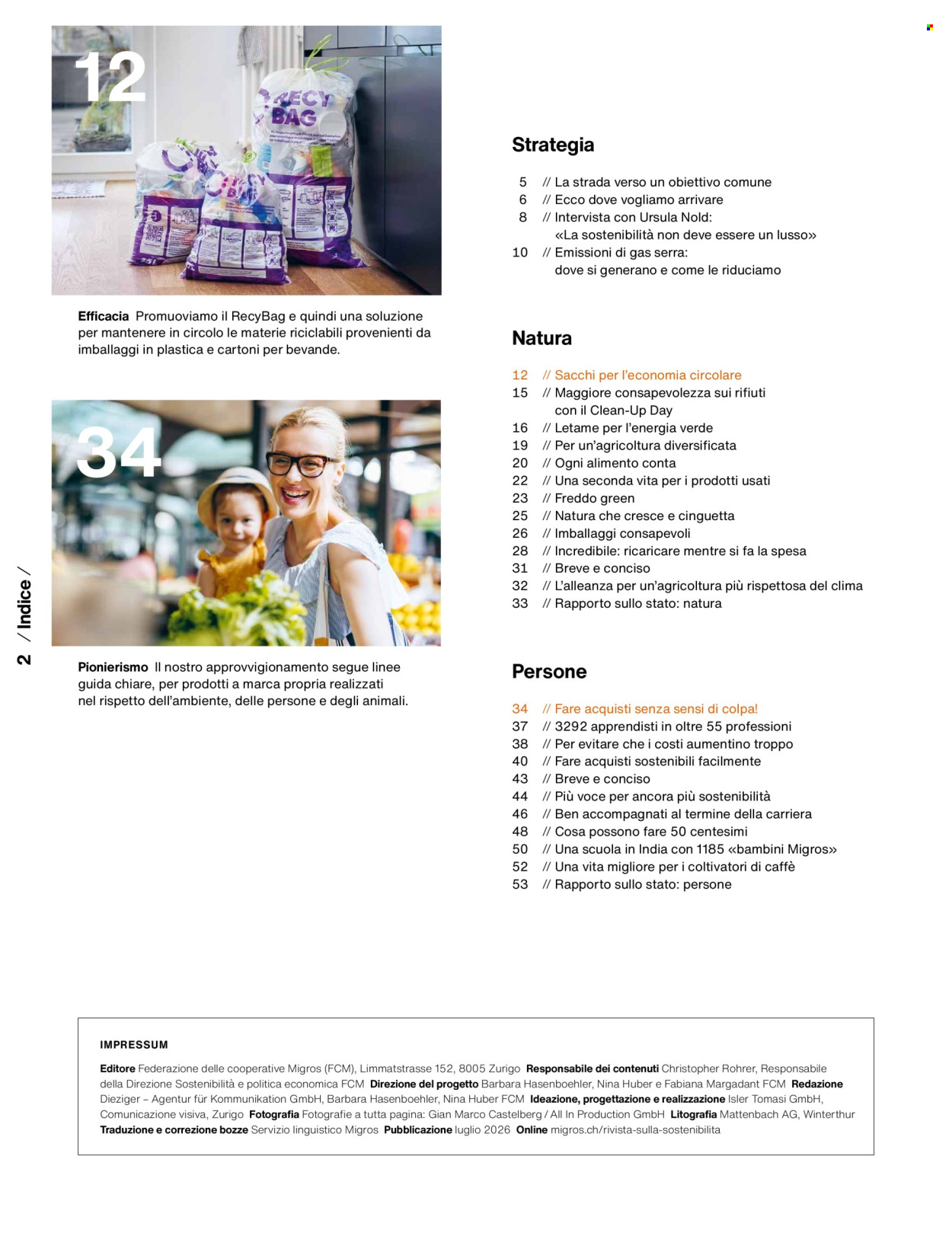 Catalogue Migros. Page 4