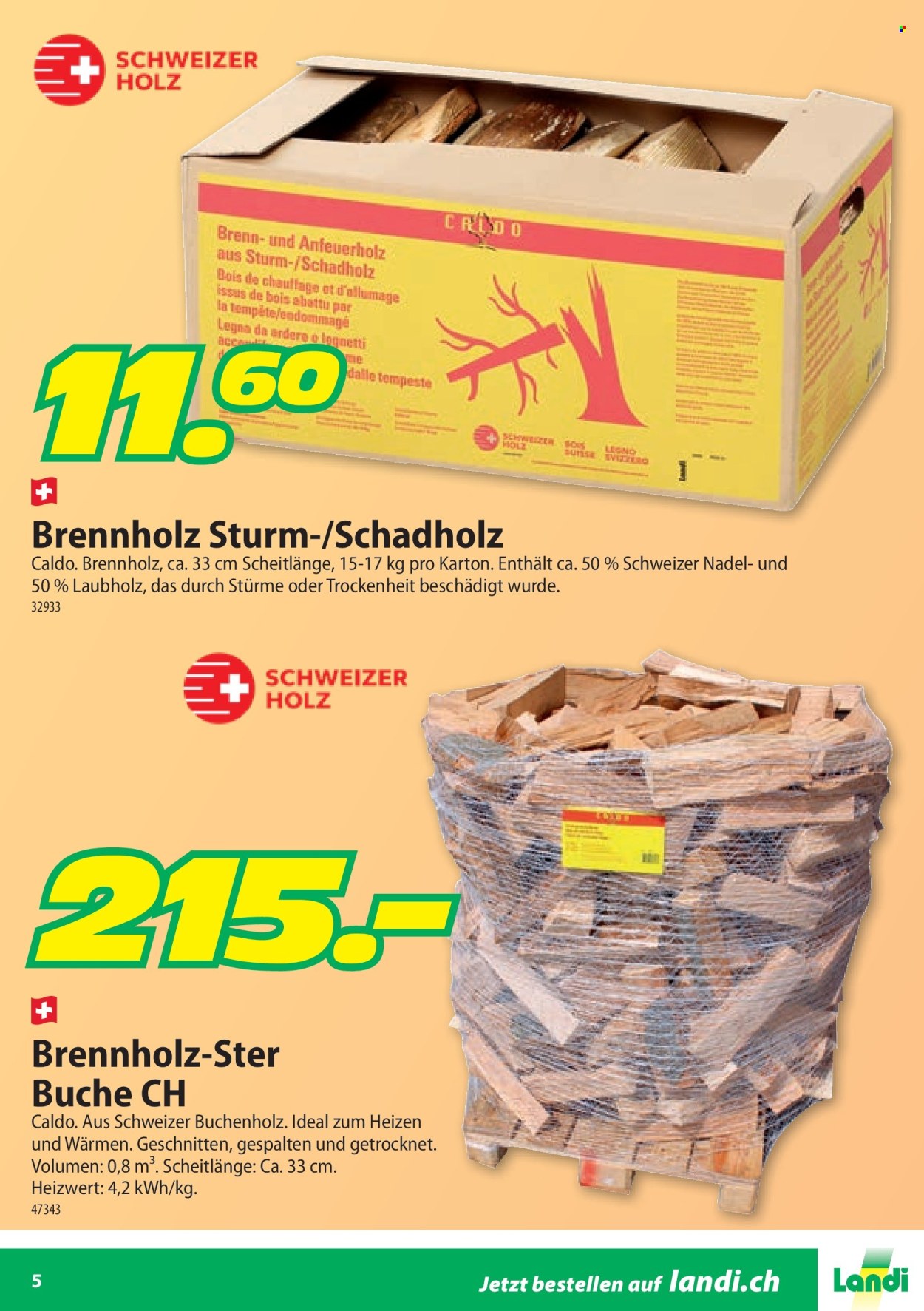 Catalogue Landi. Page 5
