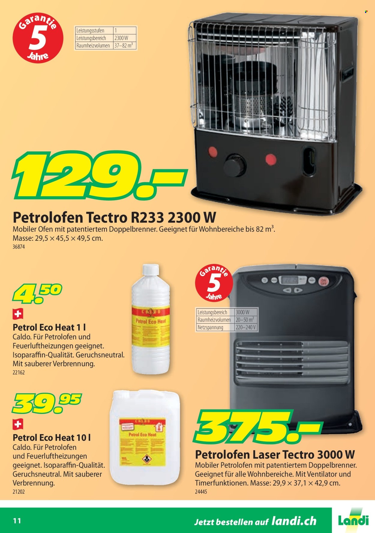 Catalogue Landi. Page 11