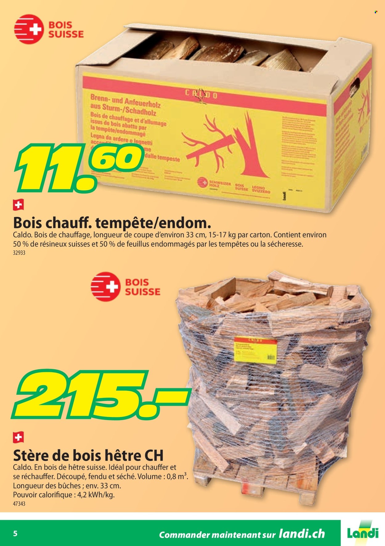 Catalogue Landi. Page 5