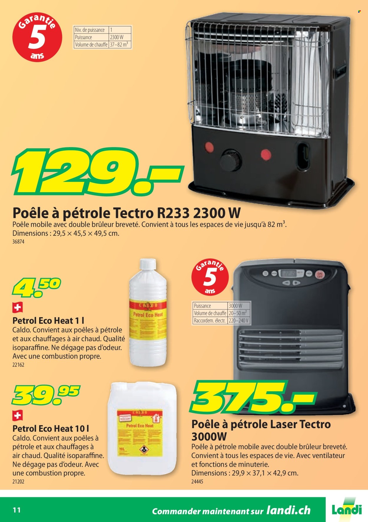 Catalogue Landi. Page 11