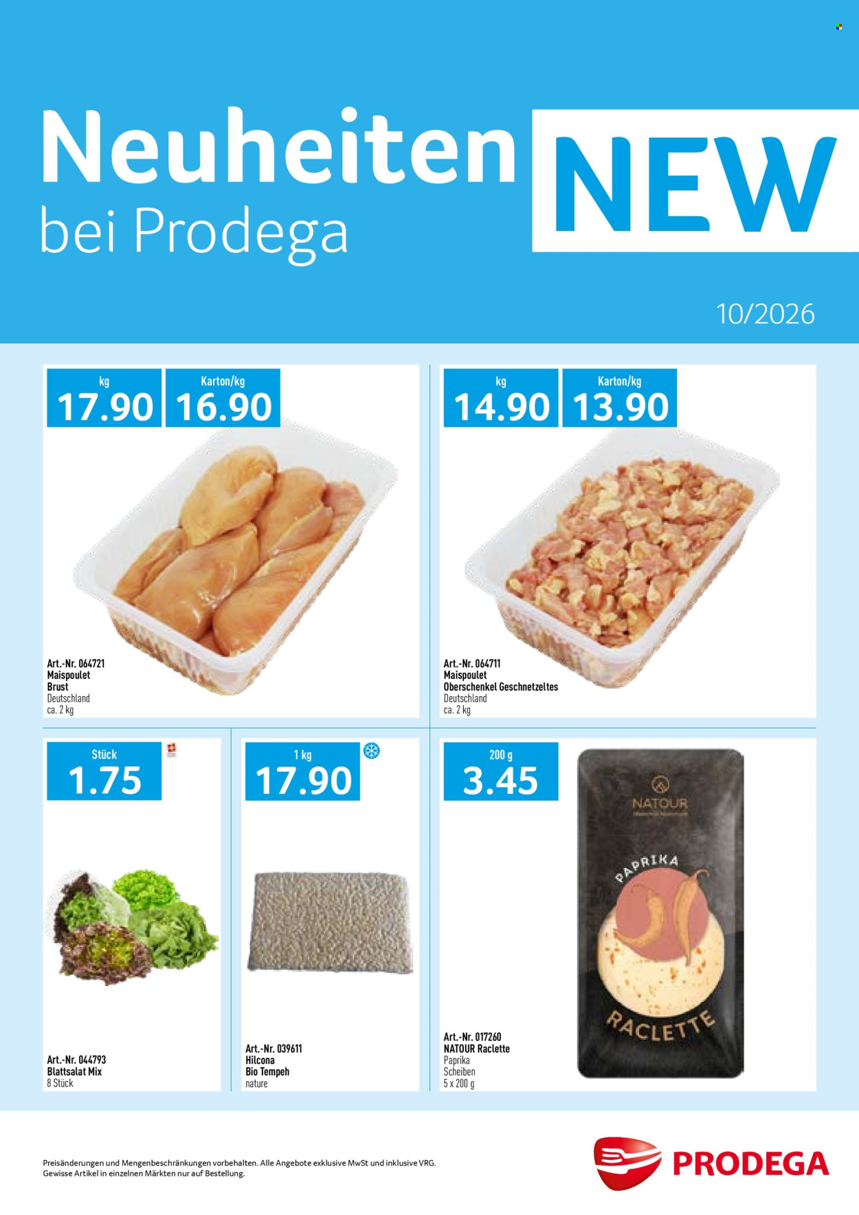 Catalogue Prodega - 1.10.2026 - 31.10.2026. Page 1