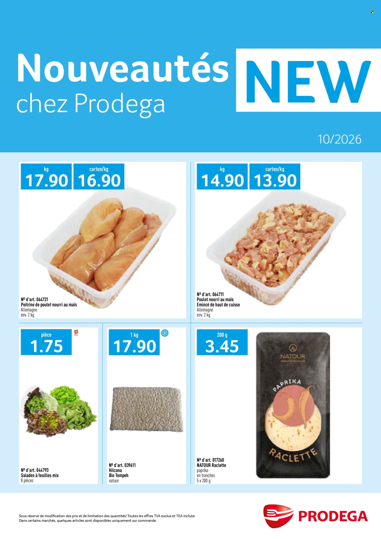 Catalogue Prodega - 1.10.2026 - 31.10.2026. Page 1