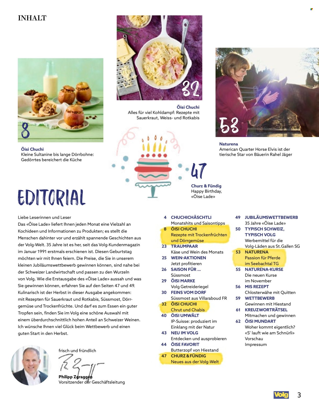 Catalogue Volg - 1.10.2026 - 31.10.2026. Page 3