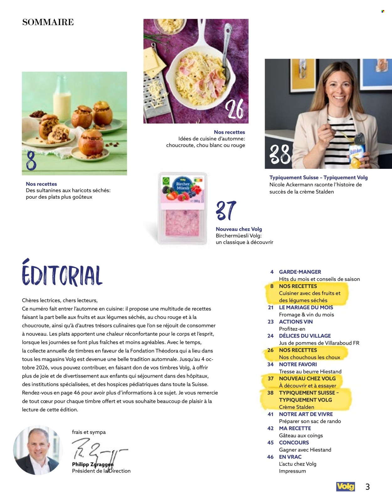 Catalogue Volg - 1.10.2026 - 31.10.2026. Page 3