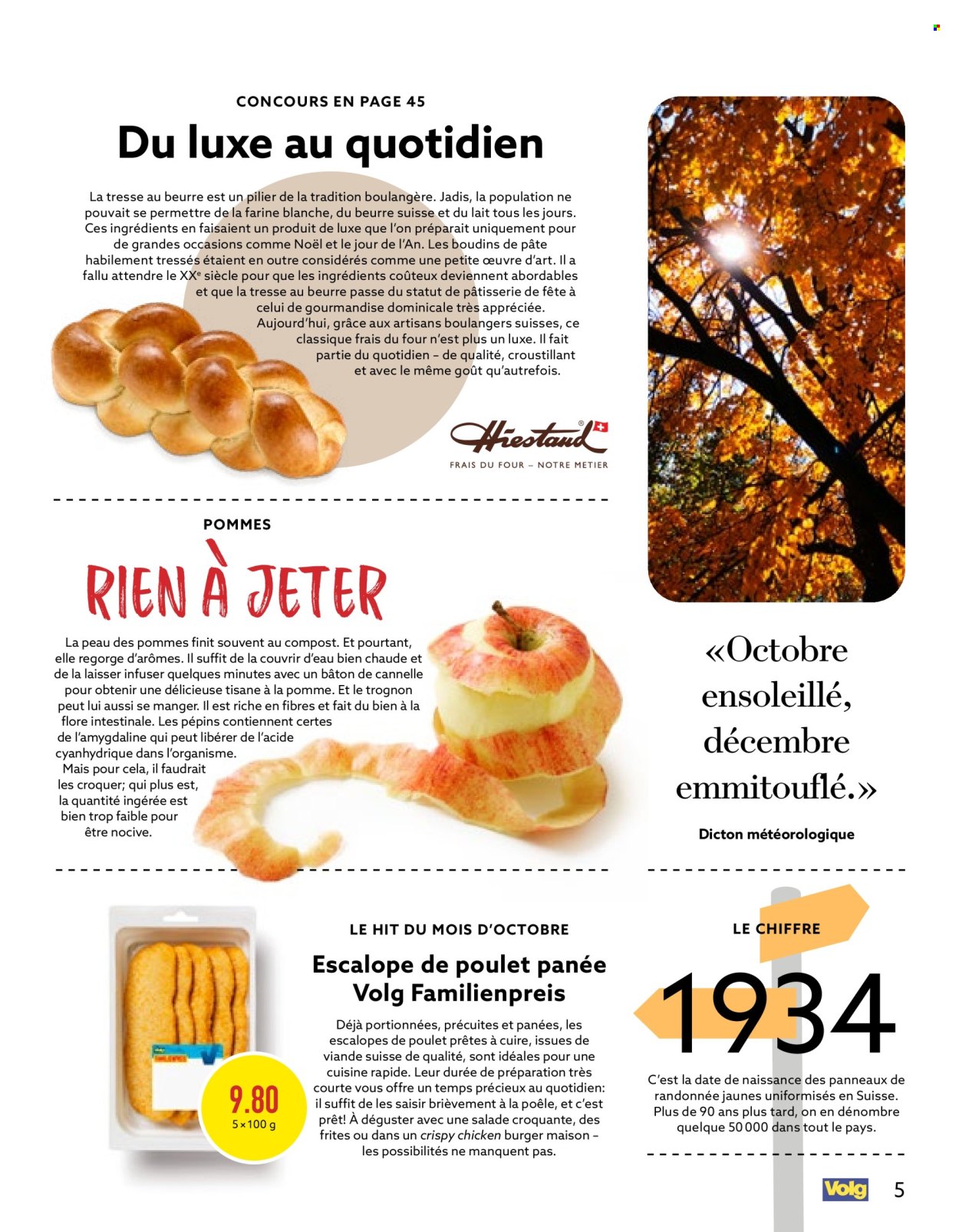 Catalogue Volg - 1.10.2026 - 31.10.2026. Page 5