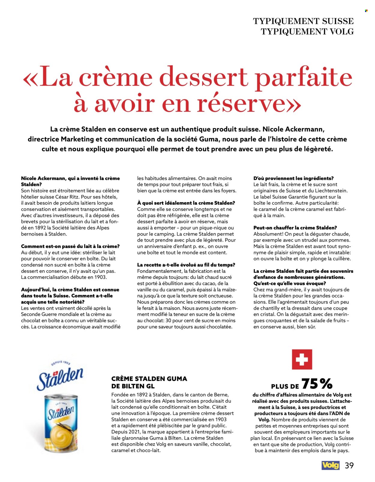 Catalogue Volg - 1.10.2026 - 31.10.2026. Page 39