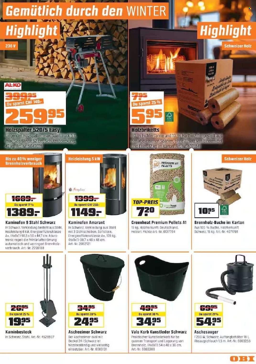 Catalogue OBI - 7.10.2026 - 1.11.2026. Page 9