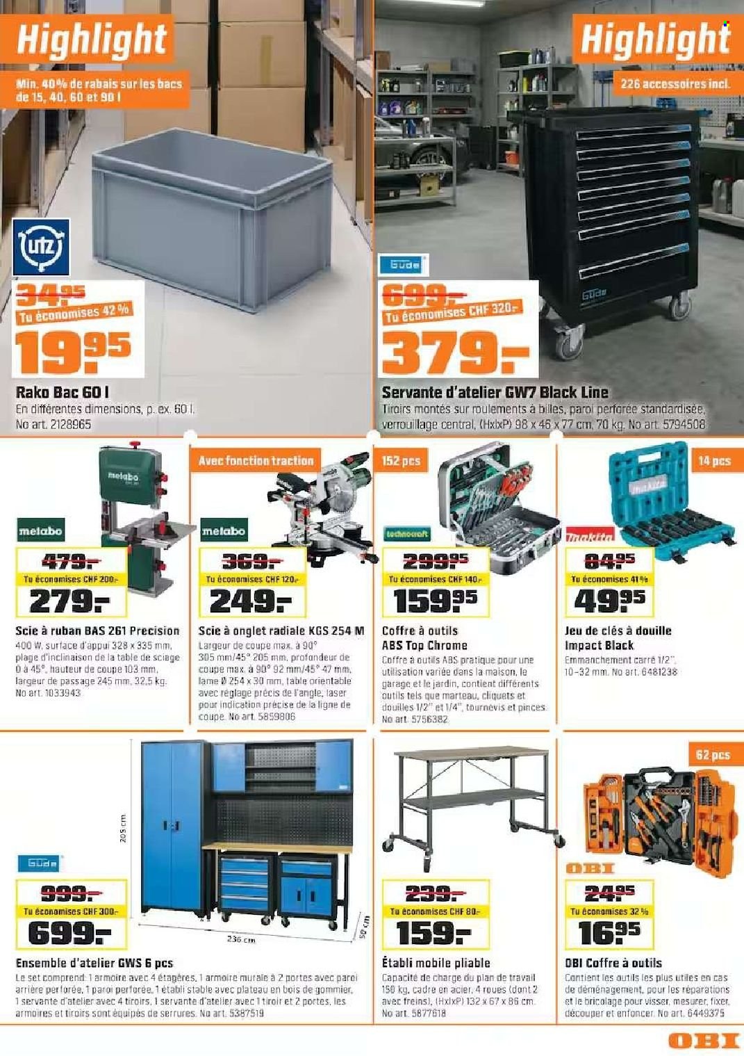 Catalogue OBI - 7.10.2026 - 1.11.2026. Page 3