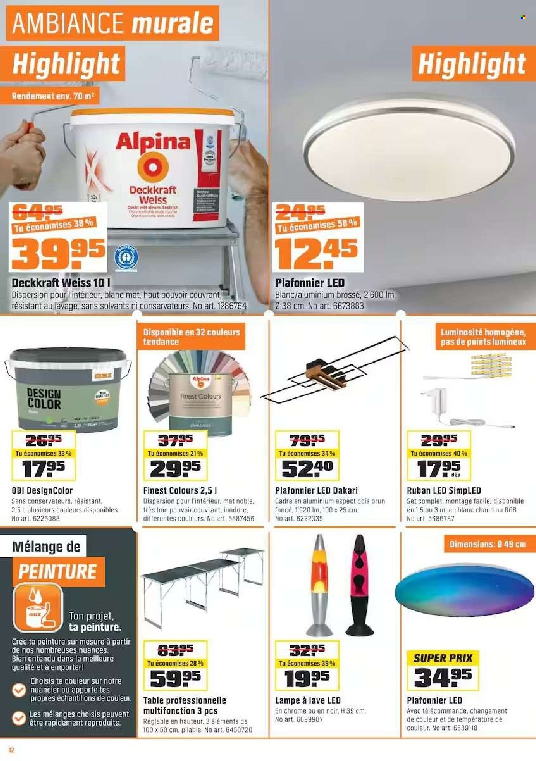 Catalogue OBI - 7.10.2026 - 1.11.2026. Page 12