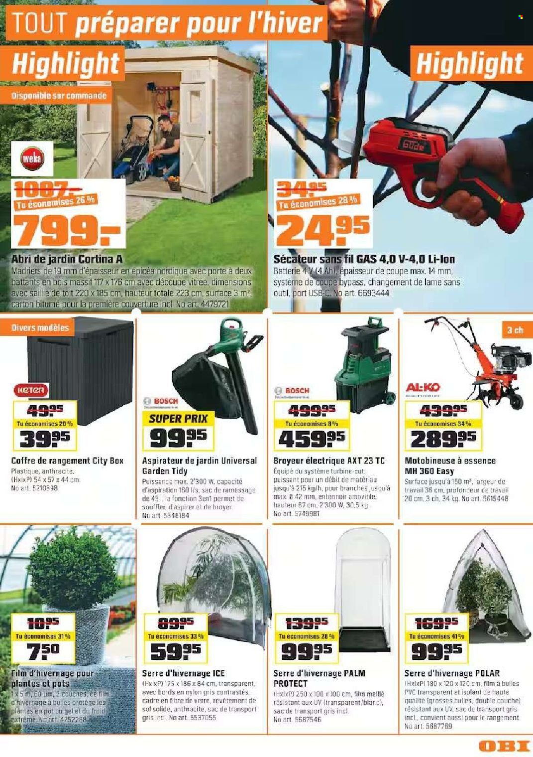 Catalogue OBI - 7.10.2026 - 1.11.2026. Page 15