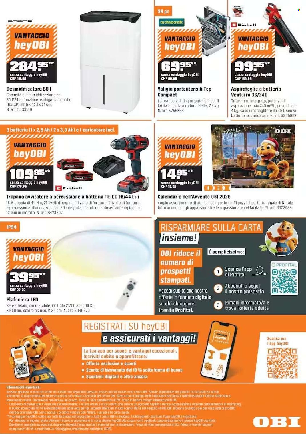 Catalogue OBI - 7.10.2026 - 1.11.2026. Page 16