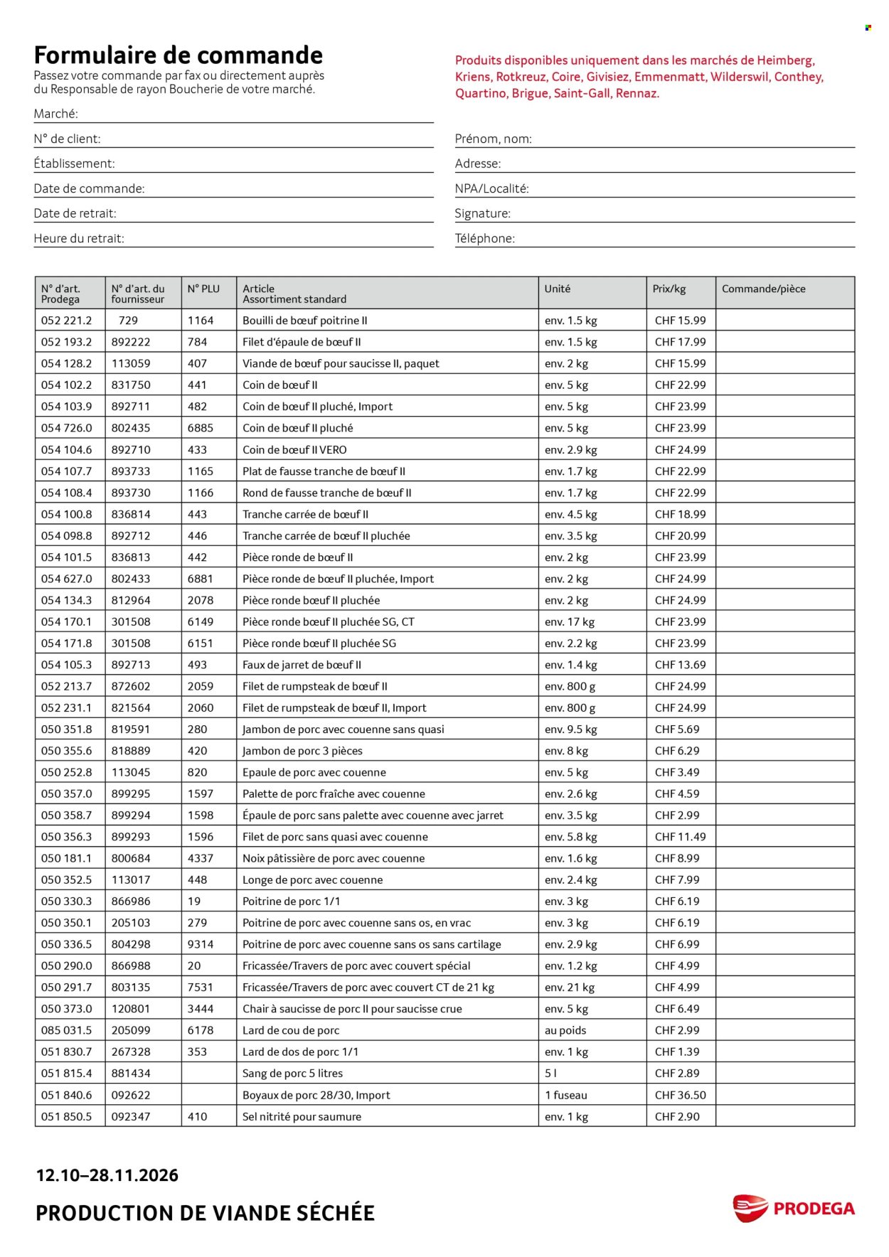 Catalogue Prodega - 12.10.2026 - 28.11.2026. Page 4