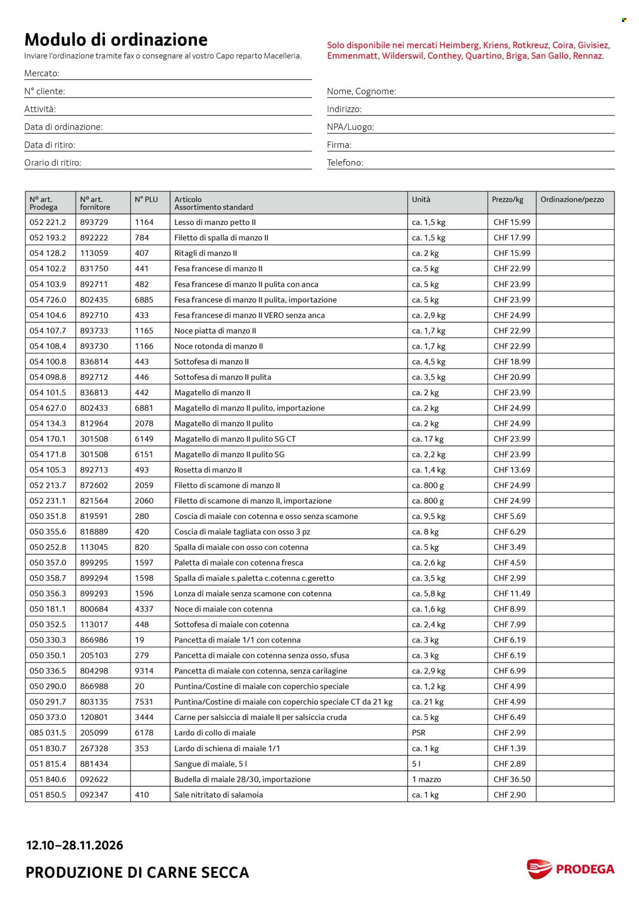 Catalogue Prodega - 12.10.2026 - 28.11.2026. Page 4